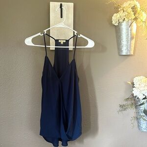 Women’s navy tank top size medium